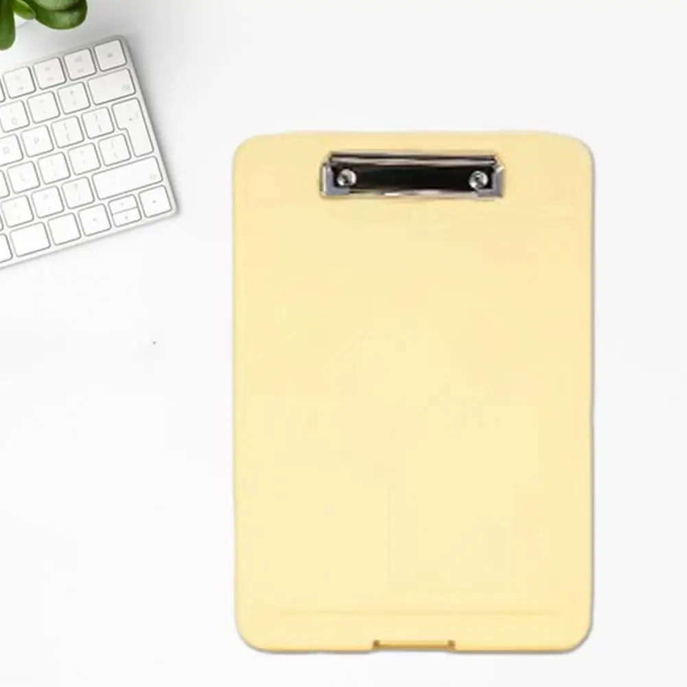 책상 정리정돈 파일 폴더 방수 A4 문서 정리함, 학교 사무실용 스티커 포함, 클립이 있는 플랫 파일 폴더, 2 in 1