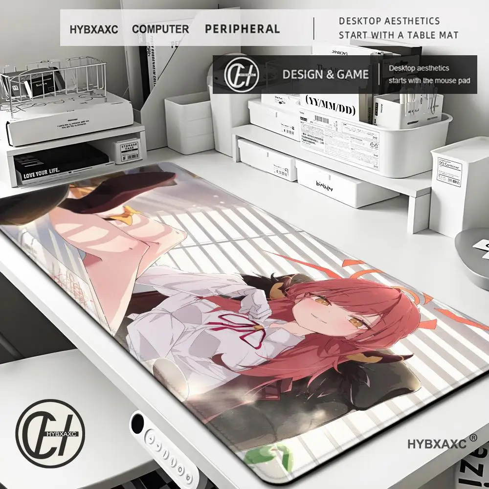 

Blue Archive Rikuhachima Aru HD Priting Mousepad Gaming Laptop PC Game offices Accessories Mouse Pad Keyboards Durable Desk Mat