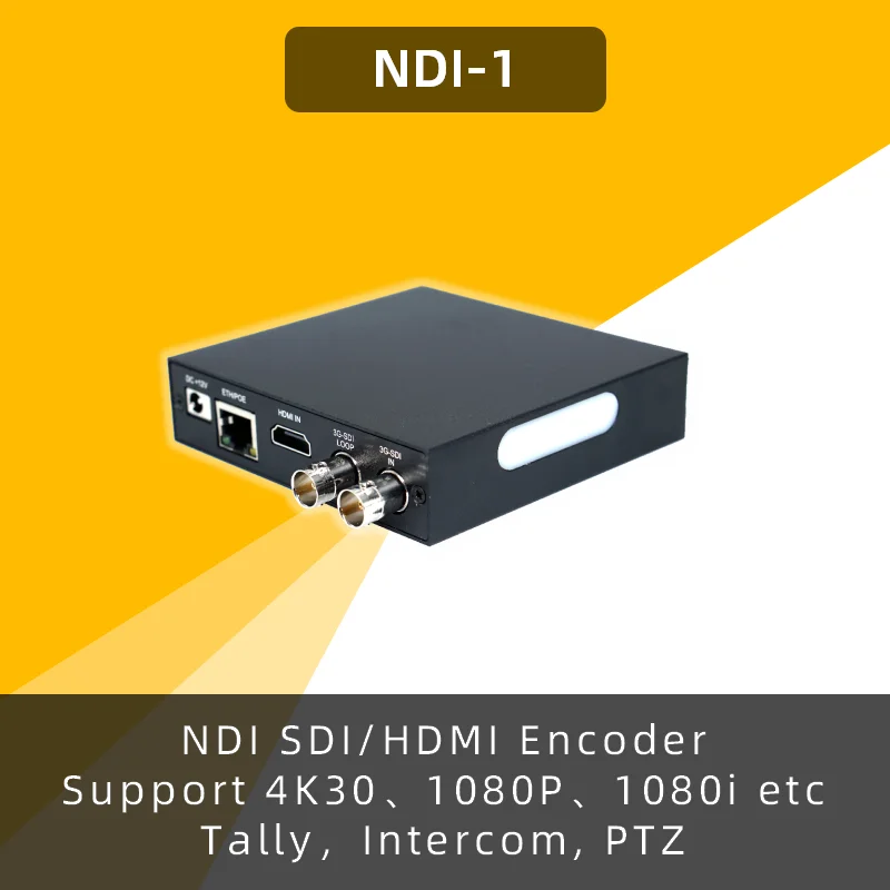 [NDI-1] NDI enkodér plný NDI 4K30 SDI HDMI nízko latence ndi5 1080P