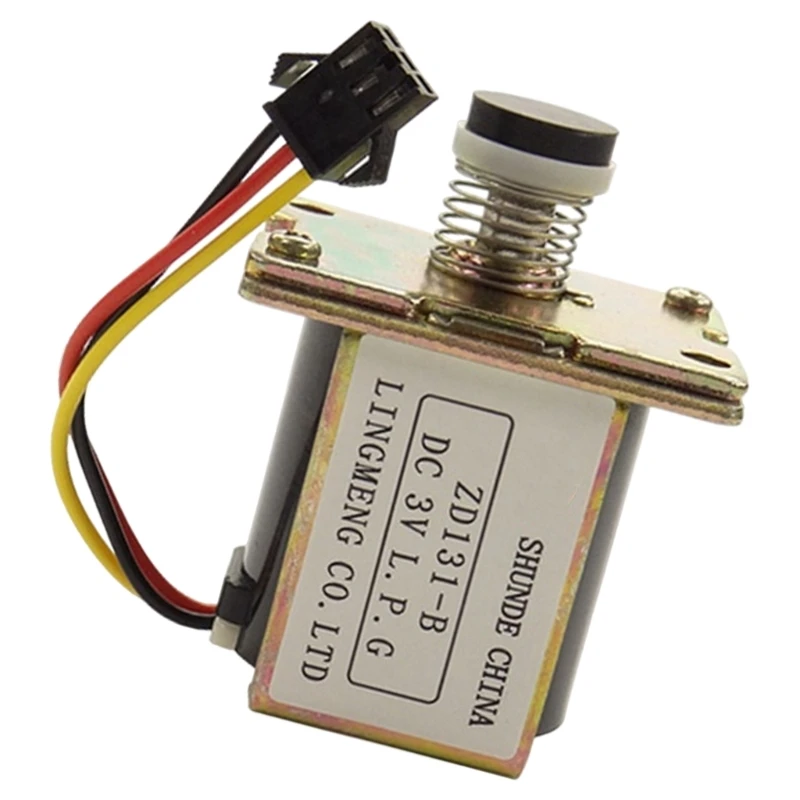 Válvulas electromagnéticas válvulas solenoides para calentador agua a Gas 3V para calentamiento agua