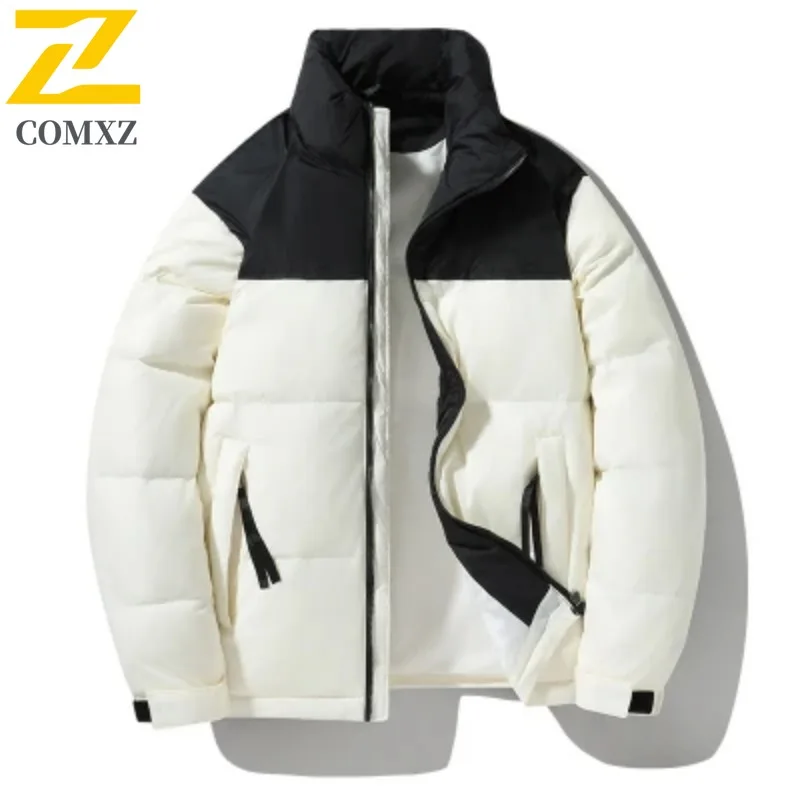 COMXZ Warm Parker Coat Thick American Style Versatile Skiing Cotton Padded Jacket Street High-Quality Winter Jacket Men Clothing