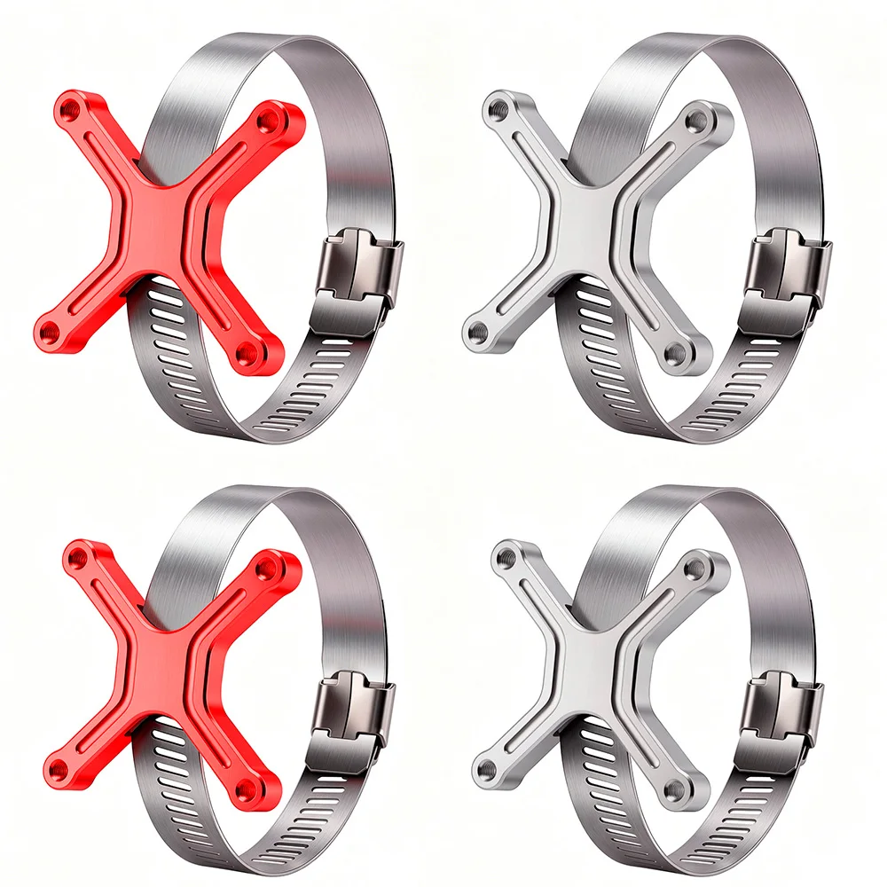 9IMOD 40x40mm Cooling Fan Mount Adjustable Aluminum Motor Clamp Bracket for 35-43 48-49 Series 1/10 RC Motor Upgrade Part