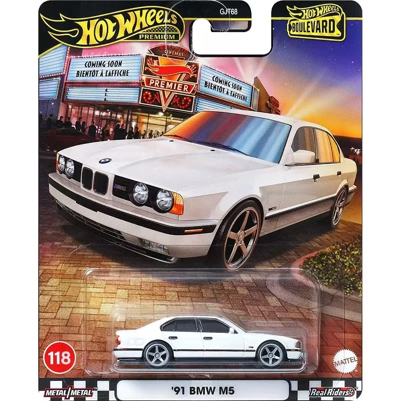 Hot Wheels Boulevard 24 시리즈 자동차 모델 1/64 Bmw M5 포르쉐 935 Luncia Toyota Land Fh43 자동차 맞춤형 모델 보이 컬렉션 선물