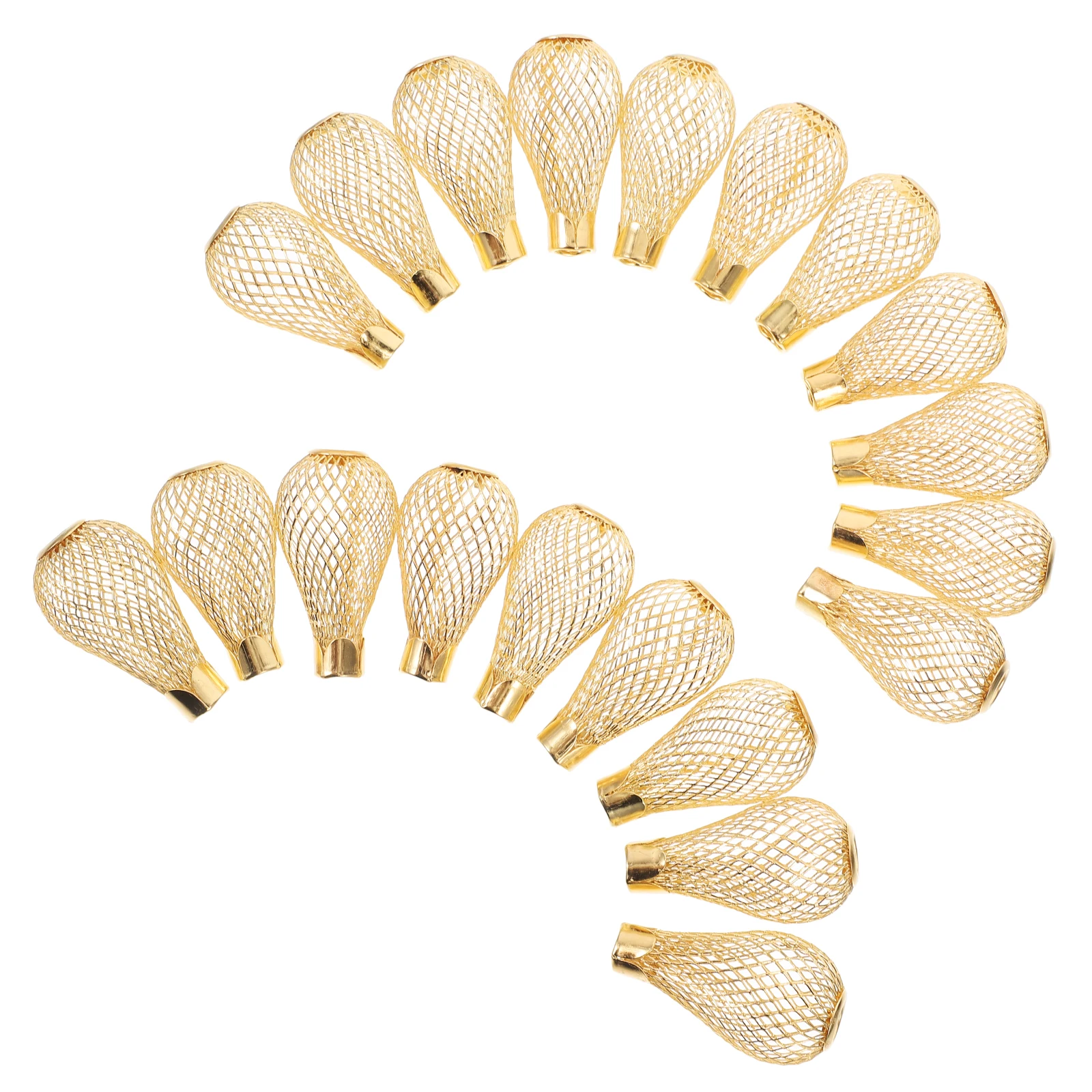 20 قطعة عيد الميلاد ضوء سلسلة عاكس الضوء سلك شبكة لمبة صغيرة الثريا غطاء قلادة الظل لطاولة السرير الطابق الإضاءة ديكور #5