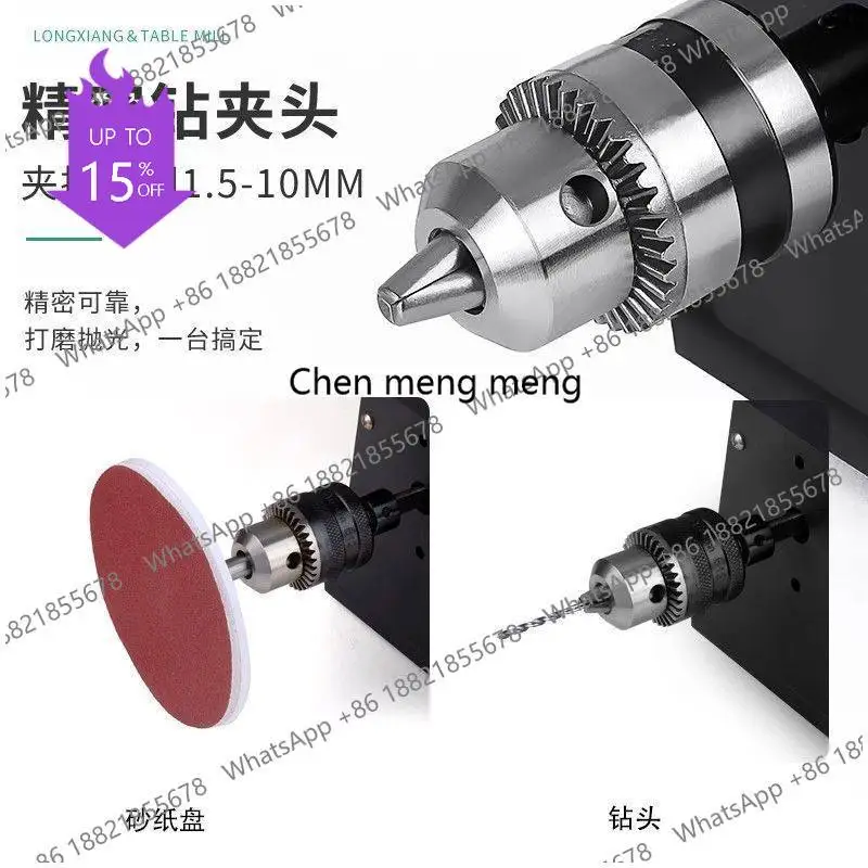 A61 1850W multifunctional jade grinding and cutting integrated table grinding engraving machine table saw polishing tool