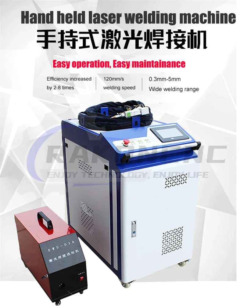 Multifunction 3000W JPT Raycus Max Portable 3 in 1 Rust Removal Metal Fiber Laser Cutting Welding Cleaning Machine