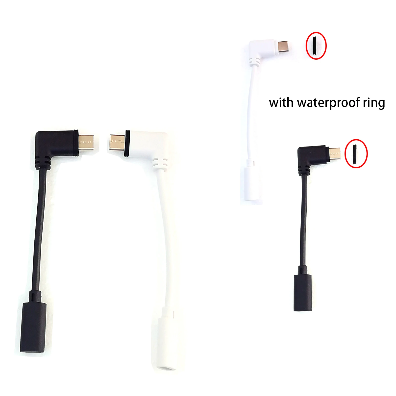 Micro USB to USB-C Adapter for Micro USB Solar Panels,Works with Eufy S220/S340/C210/E30 3/S330 3C/S300/S350&Other USB-C Cameras