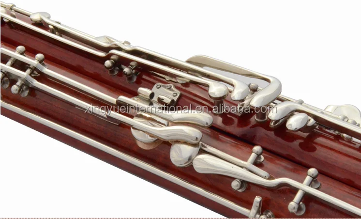 Fagot plateado con cuerpo de arce