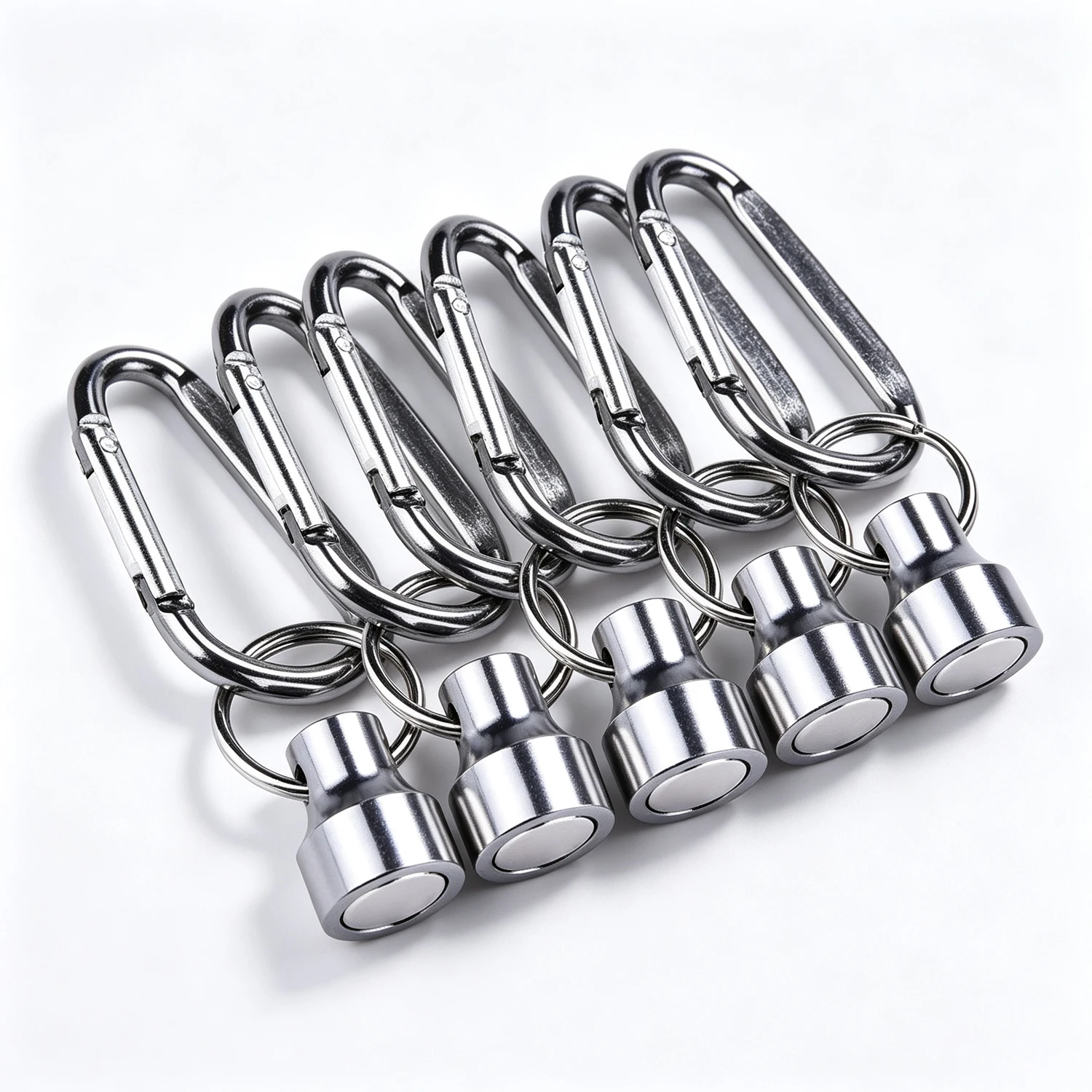 N35 SuperStrong Neodymium Fishing magnetTool Release Holder Fly Fishing Retractor Net Release Clip With Keychain Carabiner Pesca
