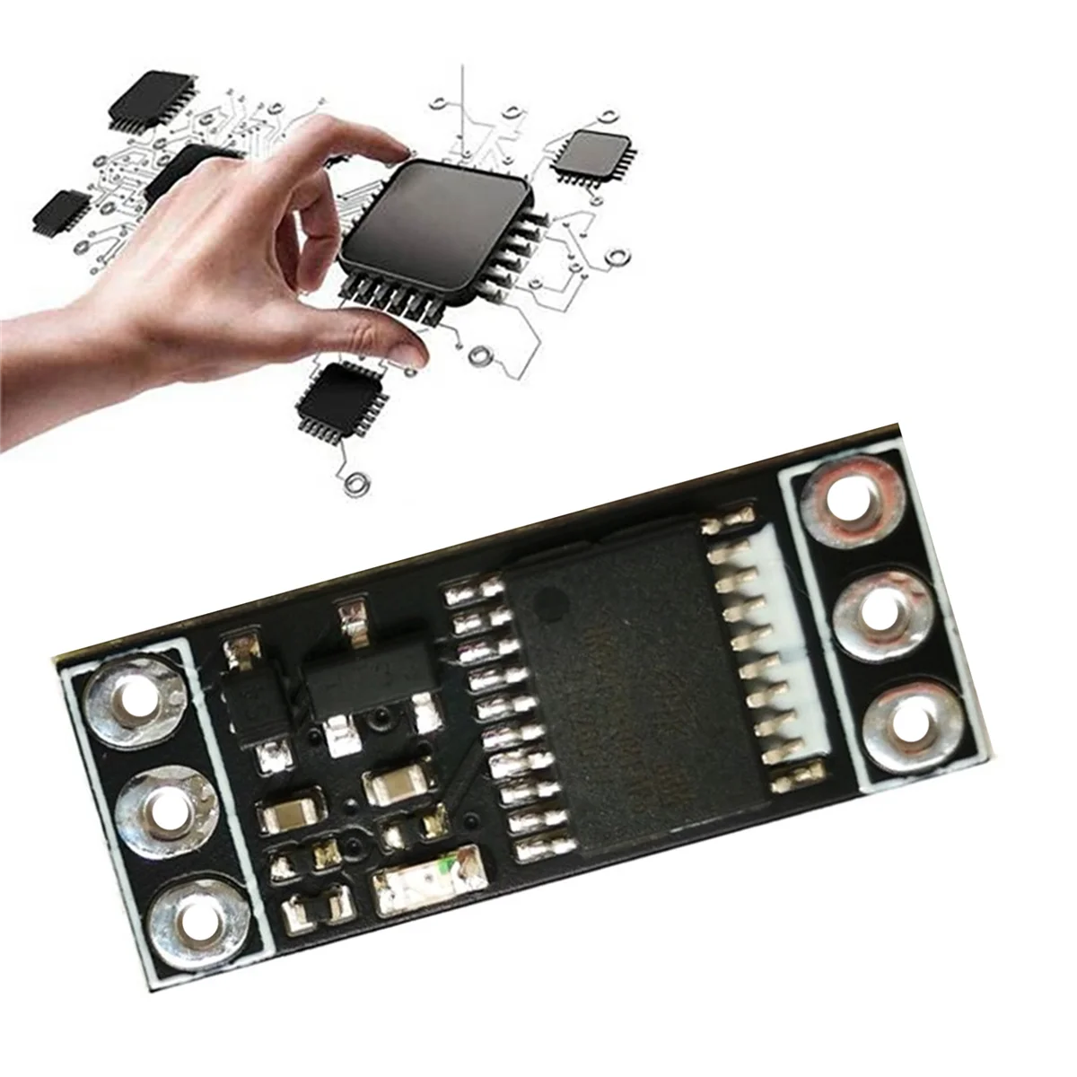 Módulo CR1 PPM/SBUS a ELRS CRSF, placa adaptadora para transmisor AT9S WLFY