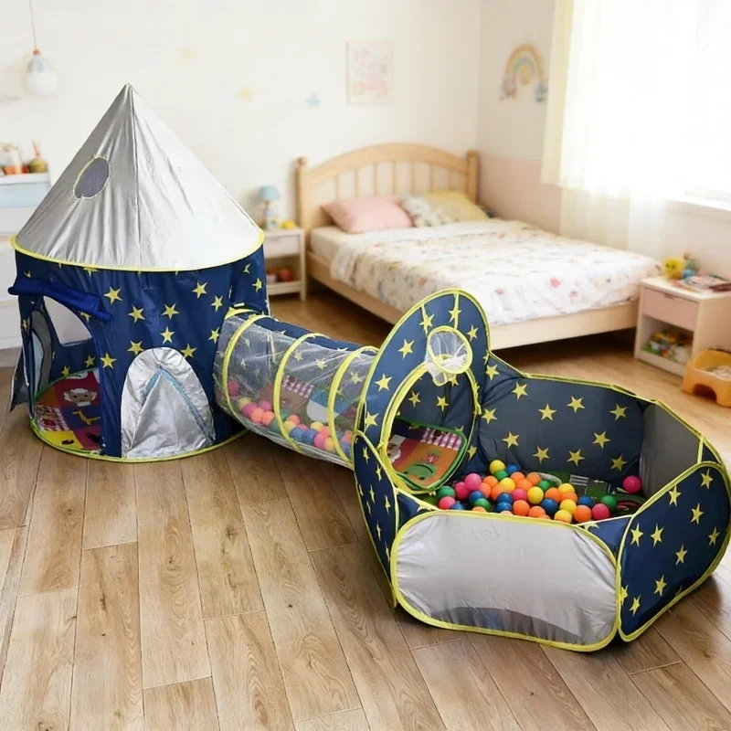 tenda-infantil-portatil-3-em-1-barraca-de-brinquedo-piscina-de-bolinhas-e-tunel-de-atividades-pop-up-para-criancas
