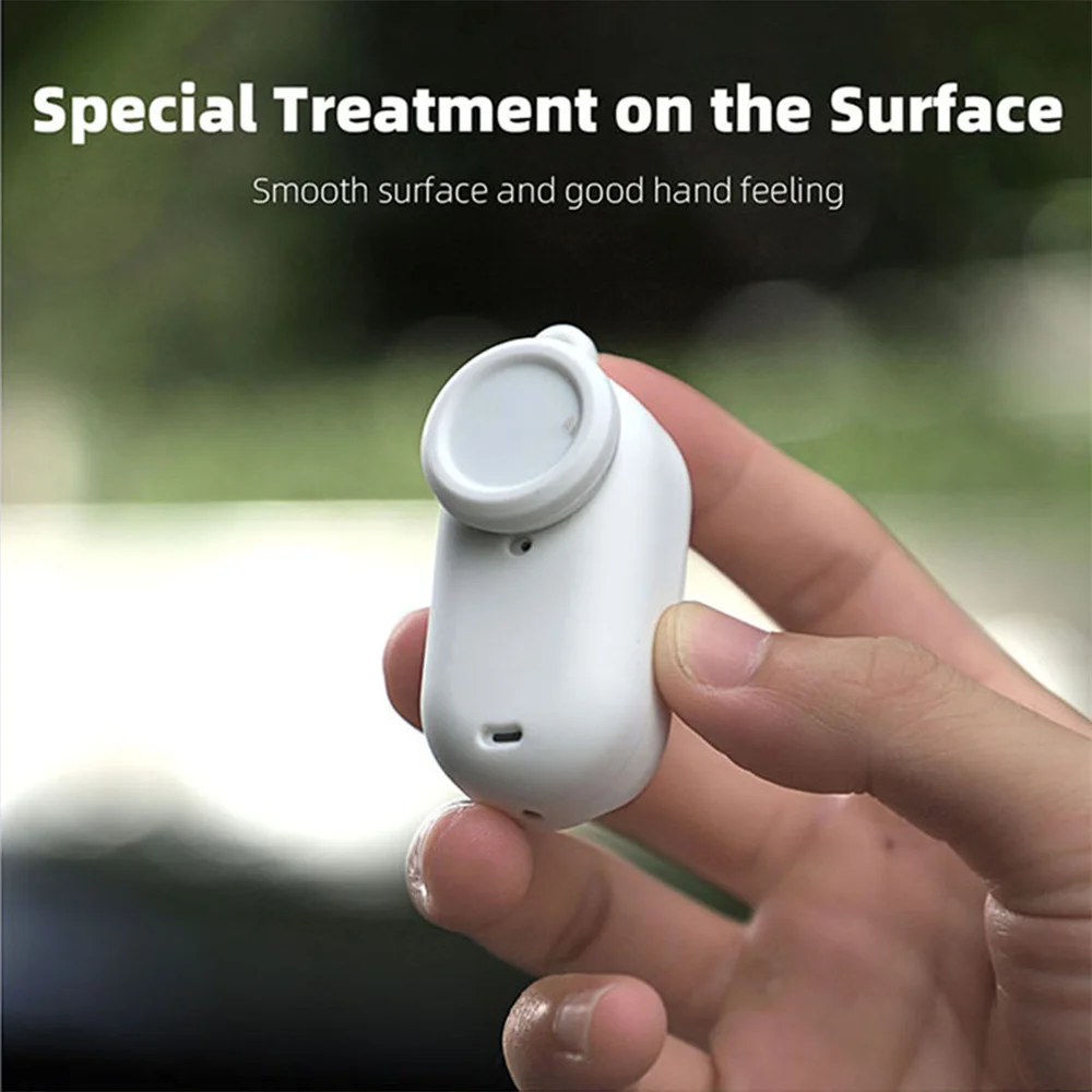 Funda de silicona para Insta360 GO 3S, funda protectora para lente de cámara de pulgar, cordón, accesorios de cámara