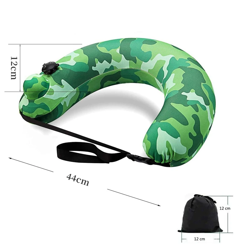 Swim Belt Inflatable Swim Ring Portable Swim Trainer Pool Float Travel Neck Pillow For Kids Adults