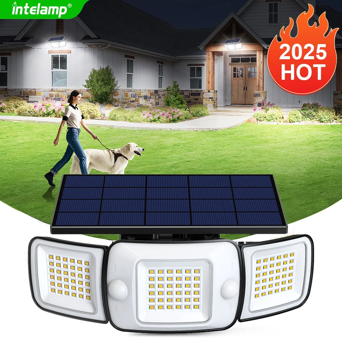 

Супер яркий солнечный свет на 108 светодиодов, уличный фонарь с ИК-датчиком, декоративный настенный светильник, несколько режимов переключения с дистанционным управлением