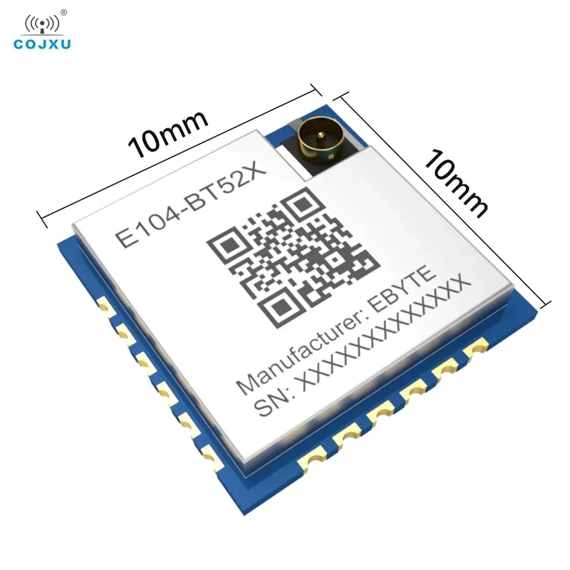 DA14531 Bluetooth to Serial Port Module BLE5.0 COJXU E104-BT52X Low Power Consumption IPEX 3th SMD Wireless Module Small Size