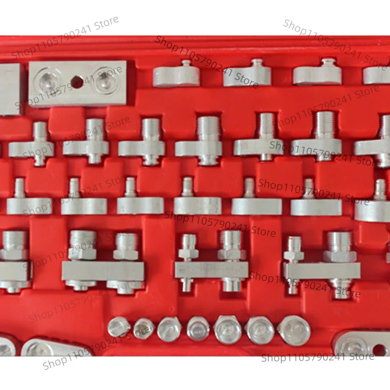 56Pcs Car AC Leak Detection Kit Vehicle Air Conditioner Refrigerant Detector Auto Repair Diagnostic Tools