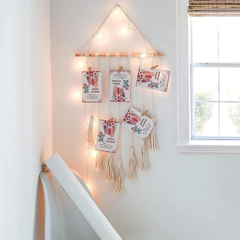 Decorazione della stanza della ragazza adolescente decorazione della boemia decorazione della parete decorazione della camera da letto cornice per foto bohémien regalo