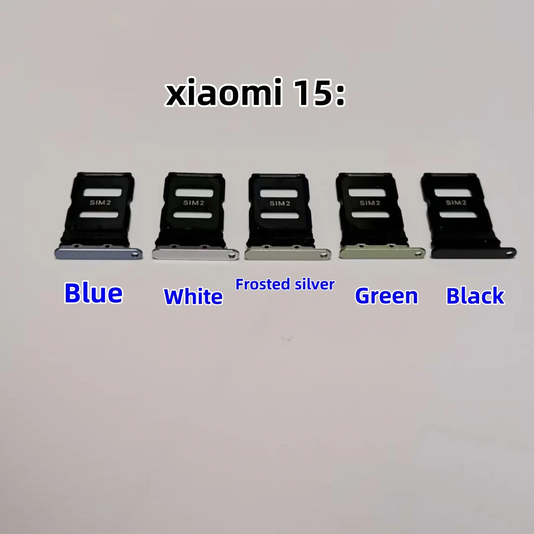 Лоток для SIM-карты для Mi Xiaomi 15 Xiaomi 15Pro, лоток для чипа, лоток для карт, ящик для карт mi15 mi15Pro, держатель для карт, лоток для карт, чип