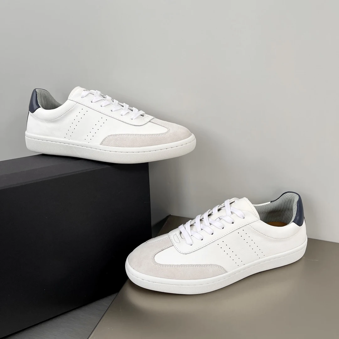 Brand designer luxurious men\'s minimalist casual shoes paired with classic Forrest Gump low cut sports running shoes 01