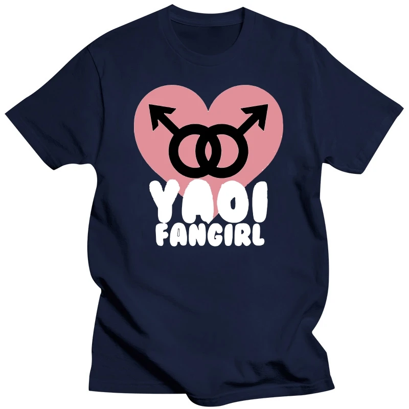 Men t shirt Short sleeve Yaoi Fangirl! Unisex T Shirt Women t-shirt tee tops