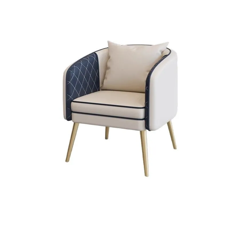 

Simple business negotiation guest sofa beauty salon lounge area reception sofa table and chair combination