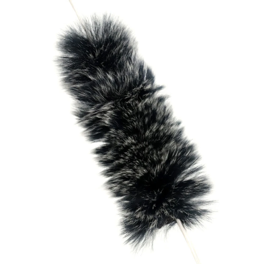 2 Stück Kaninchenhaar-Schleifendämpfer für Bogenschießen und Jagd, Vibrationsdämpfer-Zubehör – Detail 5