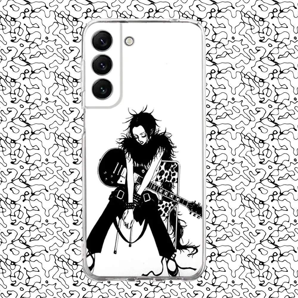 Anime Oosaki N-Nana Phone Case Silicone For Samsung S30,S23,21,22,20 Ultra,S20 FE lite,S10,9,PIus Note20ultra Cover Clear