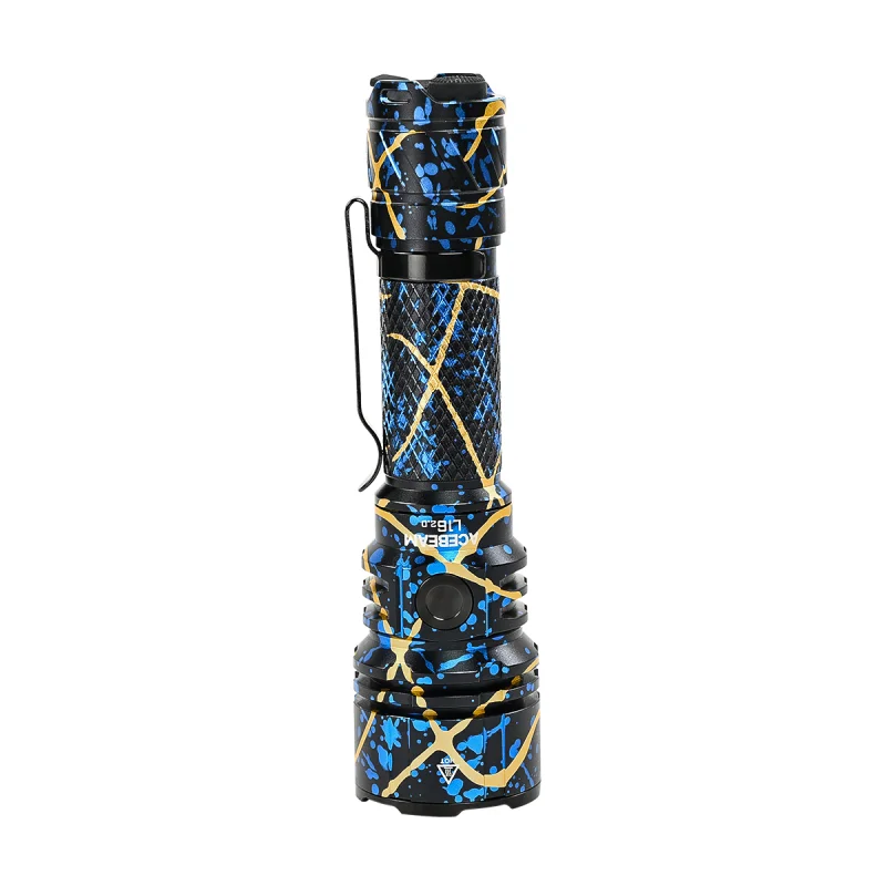 ACEBEAM L16 2.0 3000LM Tactical Flashlight 713M Range