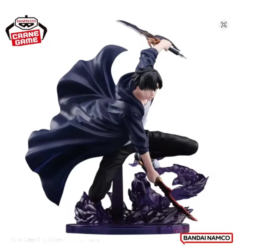 

[In Stock] Original Genuine Bandai Banpresto Solo Leveling Sung Jin Woo Action Figure Model Doll Brand Ornaments Collectible