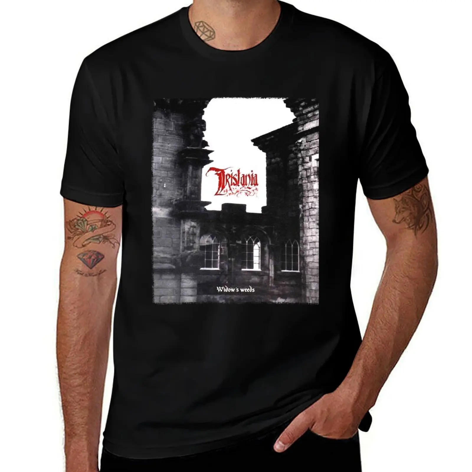 

Funny Gift Tristania Classic Fan T-Shirt Durable Work Wear T-Shirt