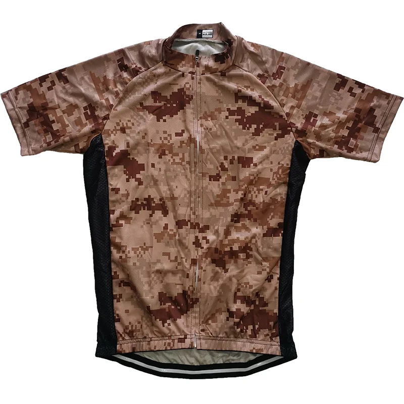 

Summer Pro Cycling Camo Jersey Jacket Wear For MTB Top Road Sun Breathable Short Shirt Bicycle Maillot Ciclismo Sport Clothing