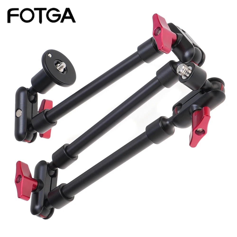 

FOTGA Camera Magic Arm with Super Clip Bracket for Smartphone Camcorder Action Camera Clamp Mount Tablet Webcam Studio Kit Clamp