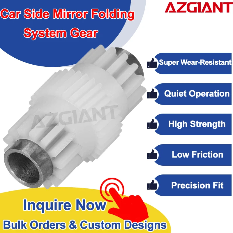 Azgiant Car Electric Side Wing Mirror Folding Actuator Gear Assembly For Hyundai Sonata 10/Santa Fe MK4/i20 MK2 Car Accesseries