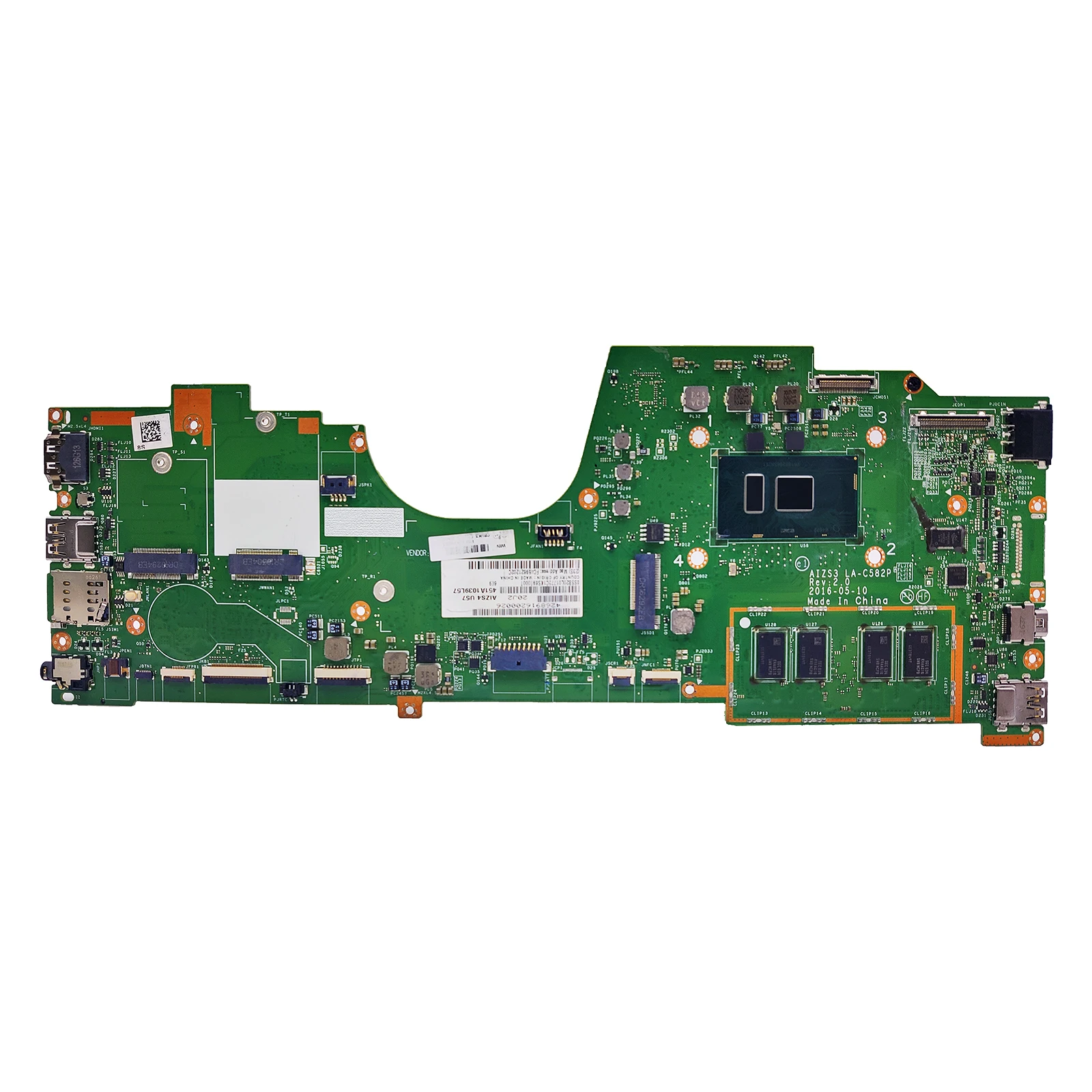 LA-C582P Płyta główna do LENOVO ThinkPad ThinkPad YOGA 260 LA-C582P z procesorem i3 i5 i7, przetestowana płyta główna do laptopa