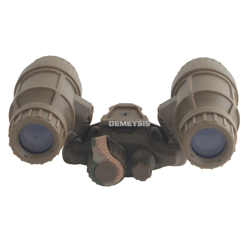 Tactical Helmet NVG Dummy Model No Function DTNVS Night Vision Goggles Model Folding Dummy Binocular for Cosplay Hunting Helmet view 4