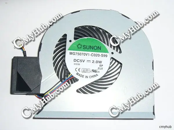 Вентилятор охлаждения, новый для ACER TRAVELMATE 6594 MG75070V1-C020-S99 DC5V 2,0 Вт, 4 провода, 4-контактный разъем, охлаждающий вентилятор