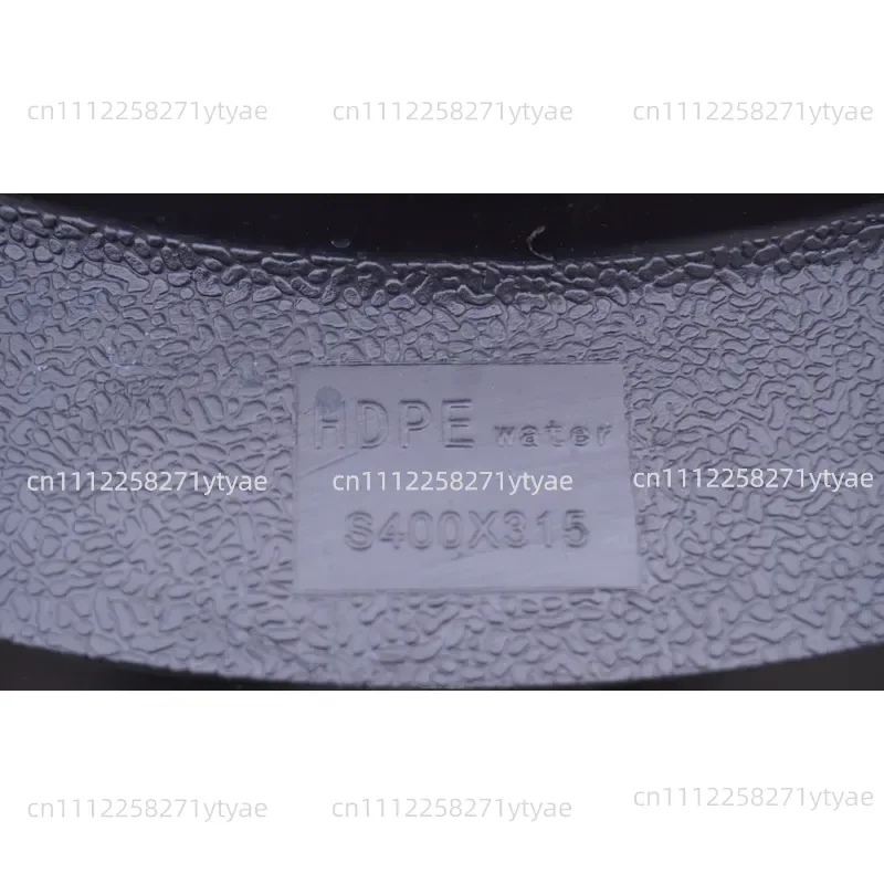 HDPE PE100 pipe fittings, plastic pipe welded fittings for water supply, butt welded reducer 400mm-315mm DN400-DN315