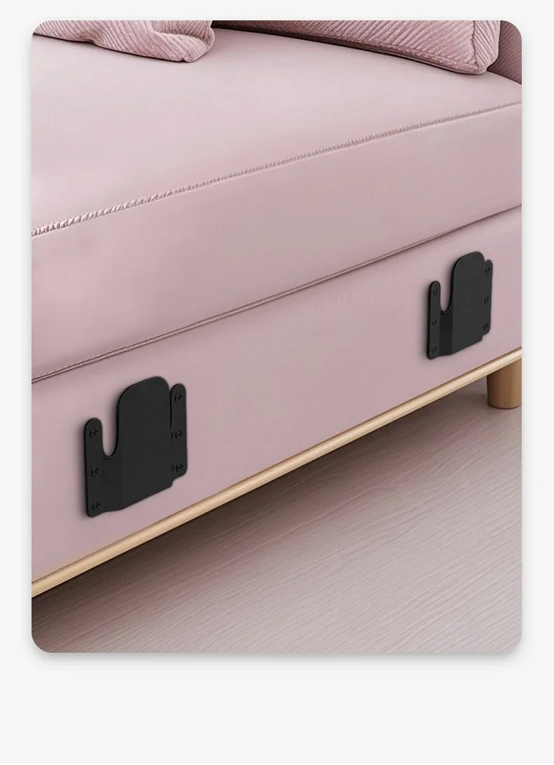 4-teilige Verbindungsstücke für Ecksofas, universelle Verbindungselemente für Ecksofas, einfach zu installierende Couch-Clips für Ecksofas, robuste Verbindung. – Detail 12