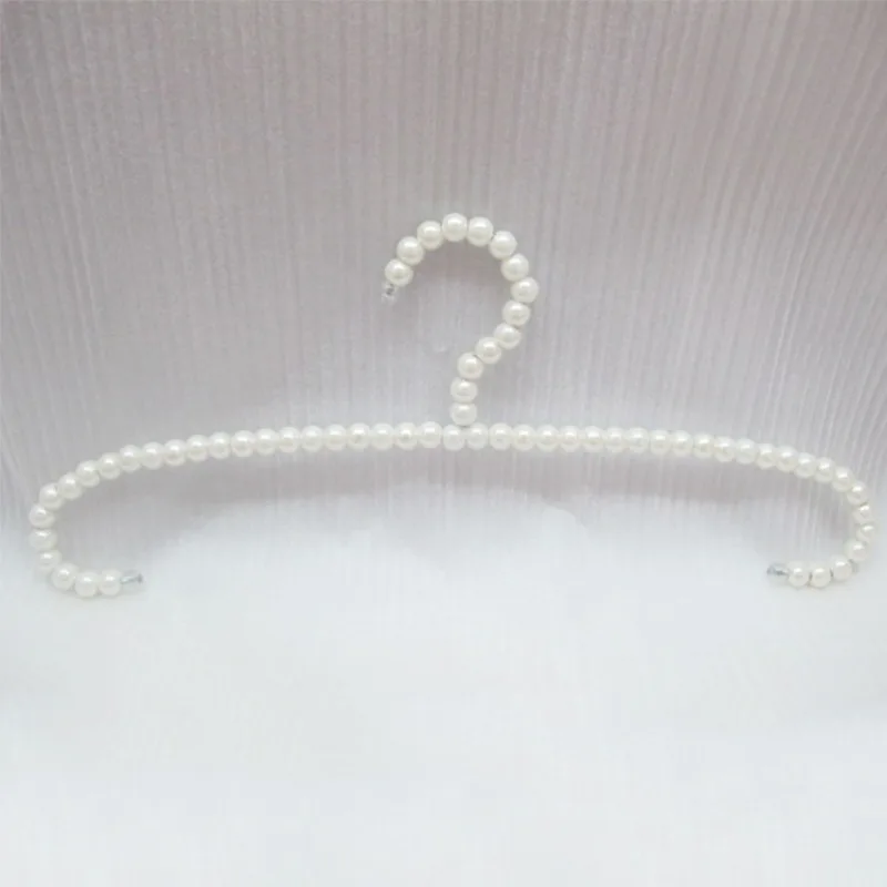 

1/2pcs Pearl Coat Hanger for Baby Clothes Wedding Dress Pants Hanger Toddler Closet Coat Storage Organizer Adult Standard Hanger