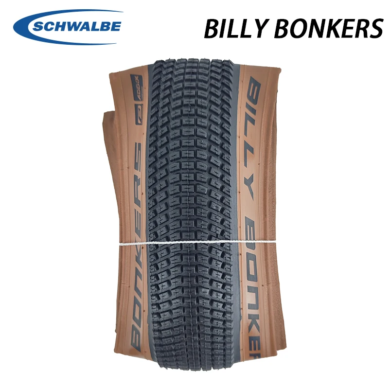 SCHWALBE Original BILLY BONKERS 20x2.00 Brown Sidewall Folding Tire for Dirt Jump MTB Bike BMX PumpTrack Bicycle Cycling Parts