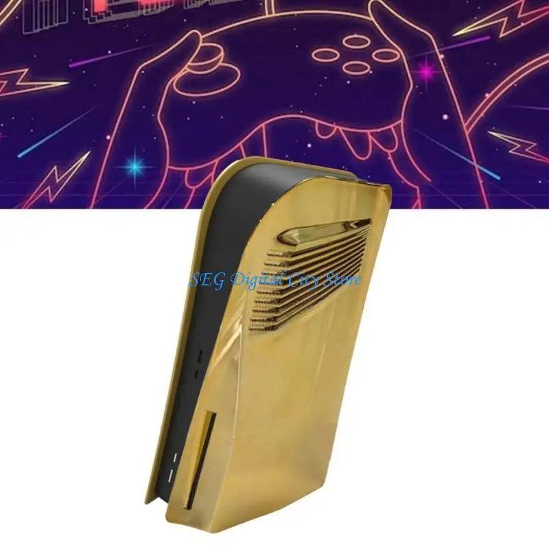 

U75B Electroplating Faceplate with Cooling Vents Cover Curveds Replacement Plates Shell Accessory Compatible for