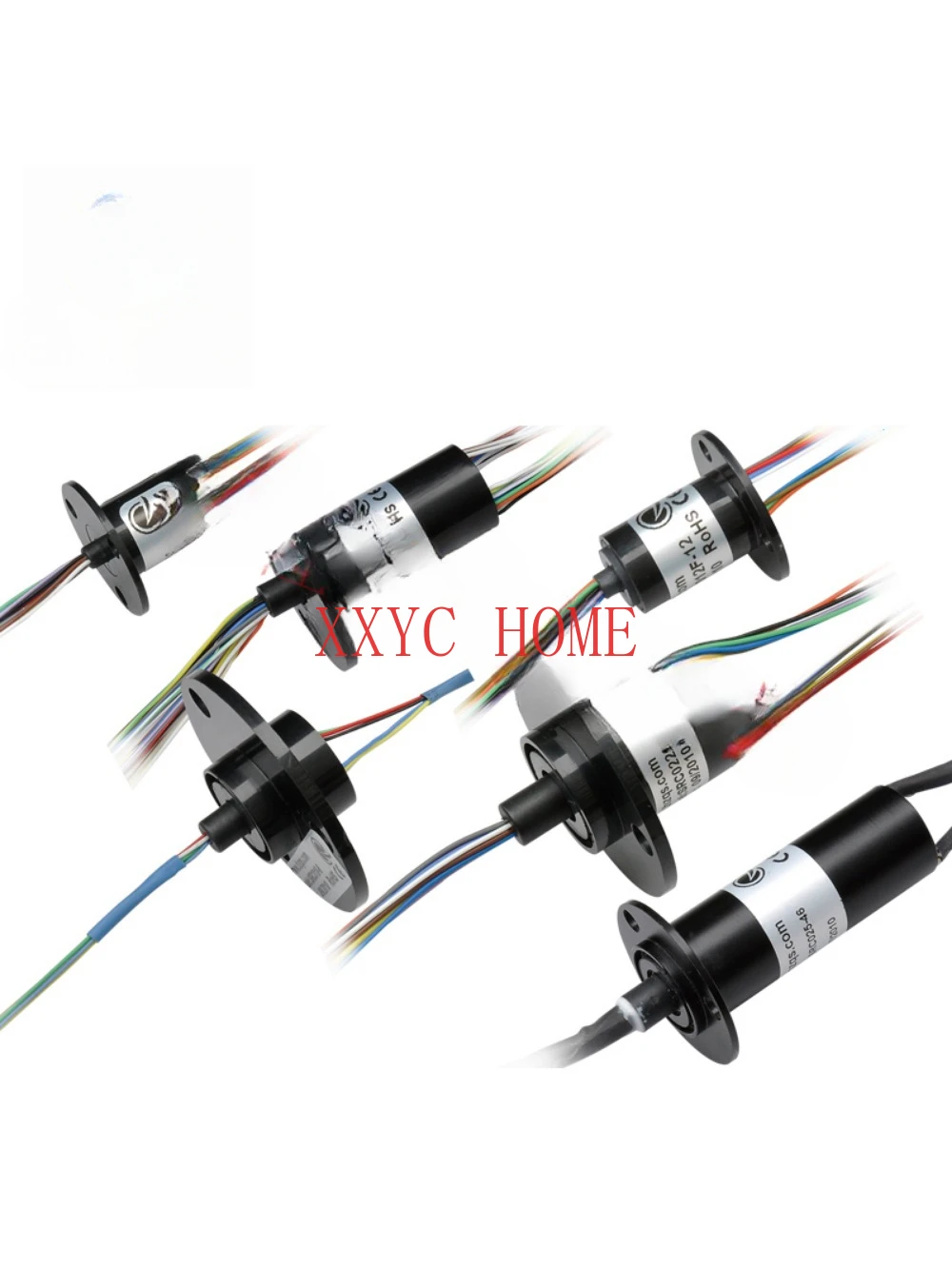 SRC022-6 Way Cap Slip Ring, 8, 12, 18, 24, 30, 36 Way Conductive Slip Ring