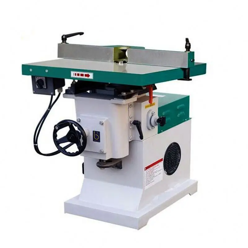 Trimming and Chamfering Machine 45 Degree Woodworking Slotting Sliding Table Spindle Moulder Vertical Milling Router