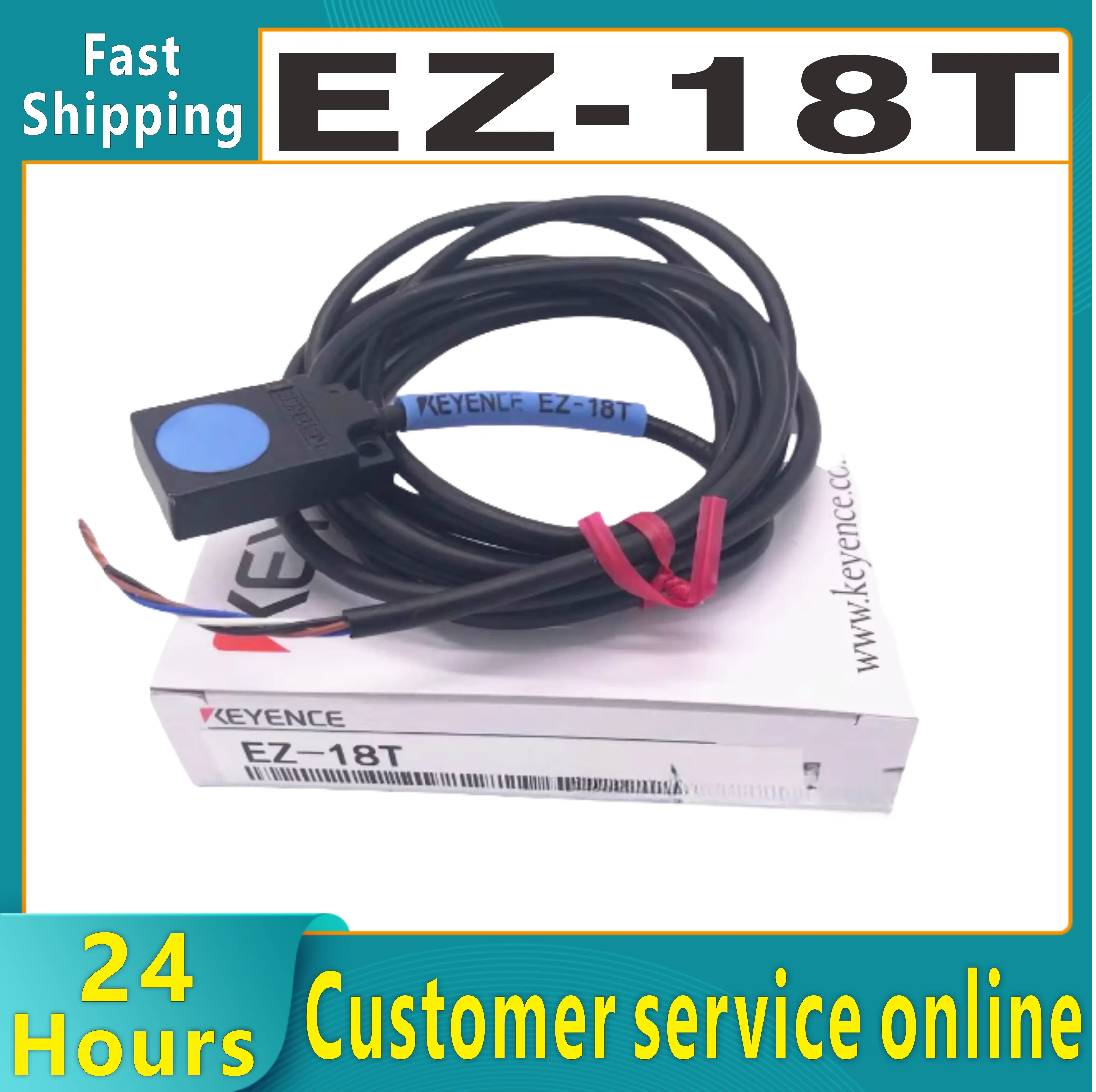 

Новый оригинальный Keyence EZ-18T независимый датчик приближения квадратный тонкий индуктор