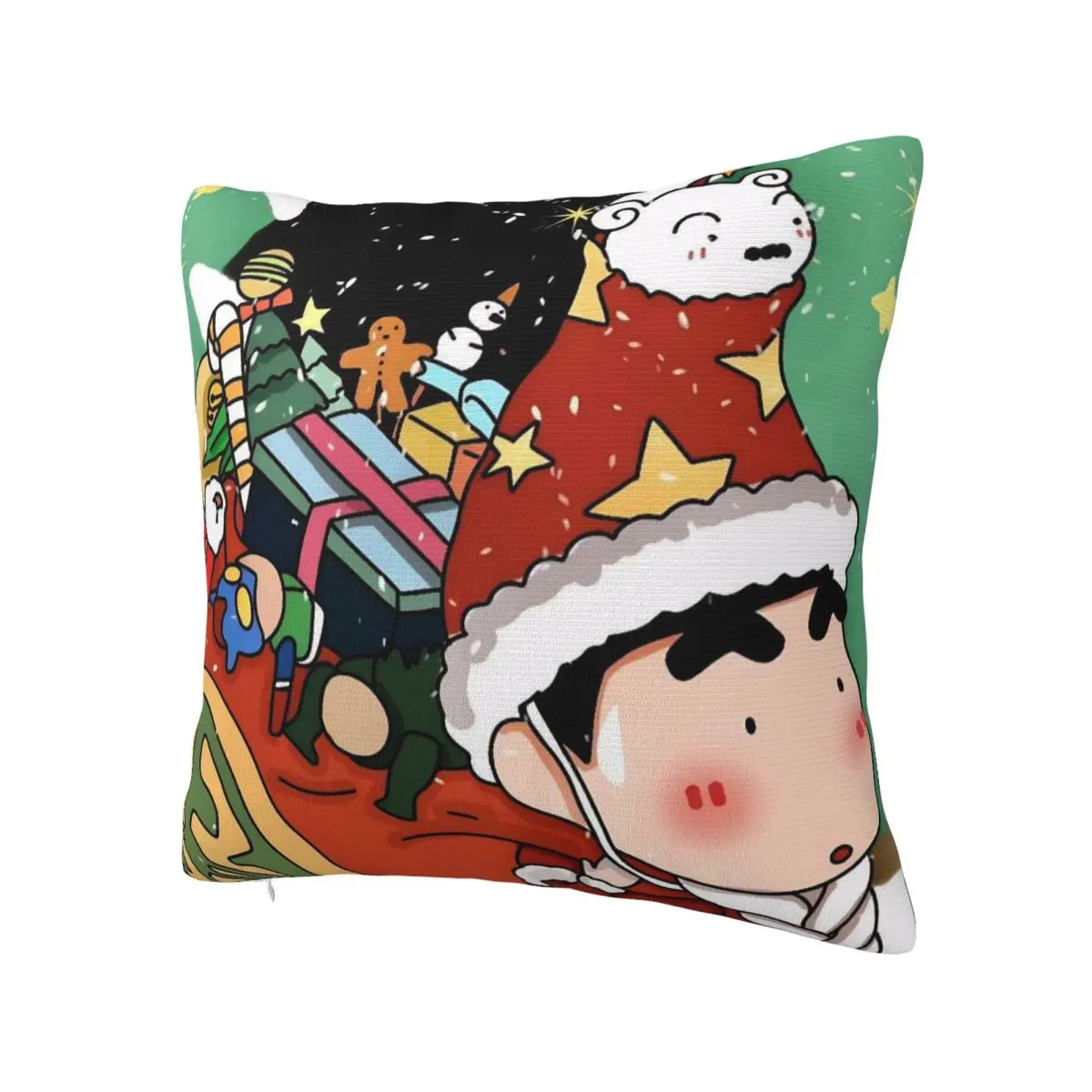 Pillow Case Crayon Shin-chans Soft Pillow Cover Kawaii Cushion Cover Design Pillowcases For Office Car Home Decorative