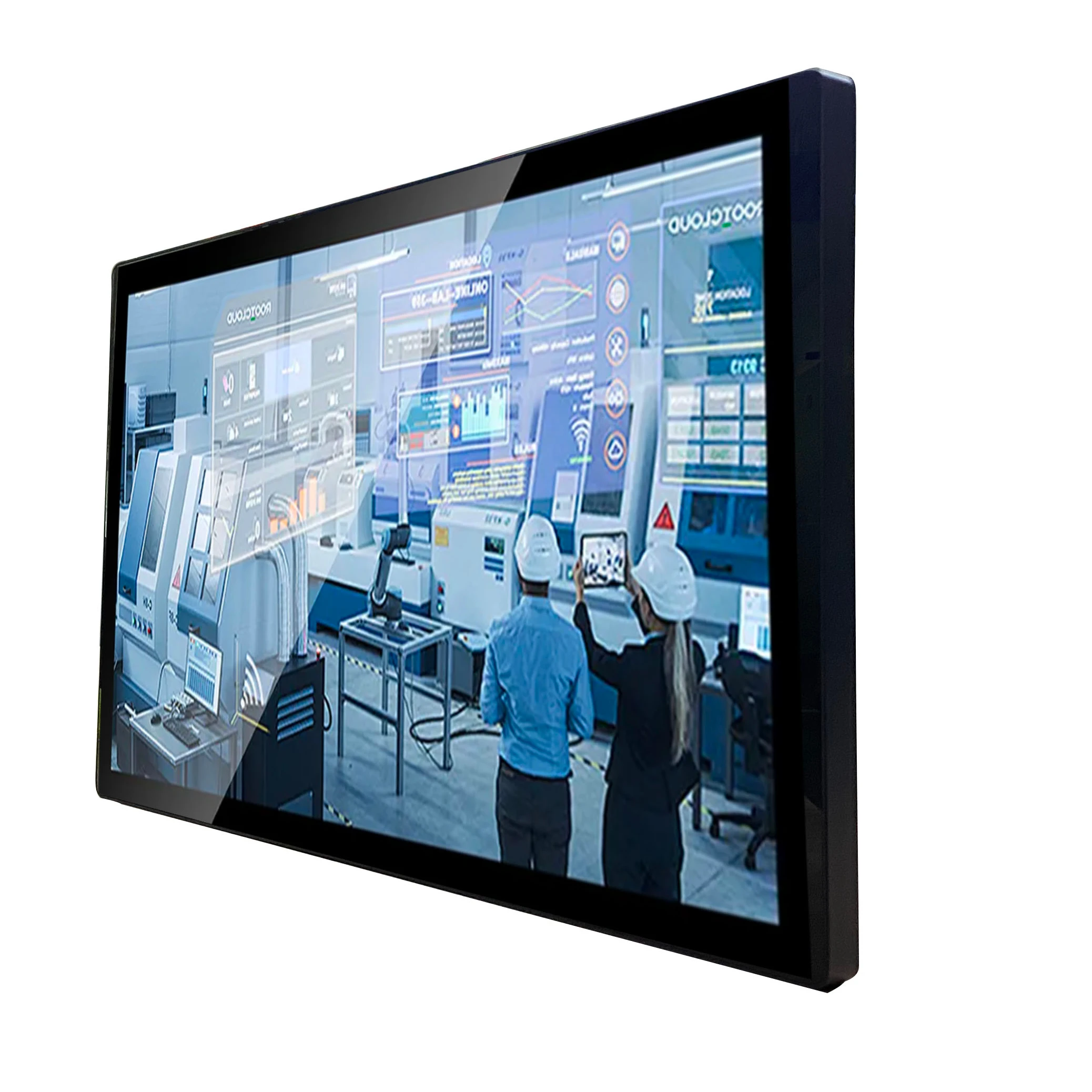 PC de painel industrial de 13,3 polegadas com Linux Windows IP65 Touch Panel Touchscreen incorporado tudo em um PC (IPC-133)