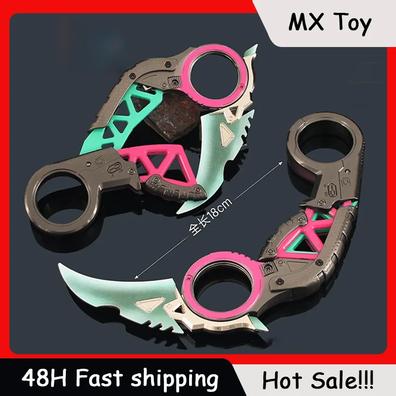 18cm Apex Legends Heirloom Folding Claw Knives,Raptor Claw Alloy Toy Ornaments Model Karambit Game Sword Cosplay Boys Gifts