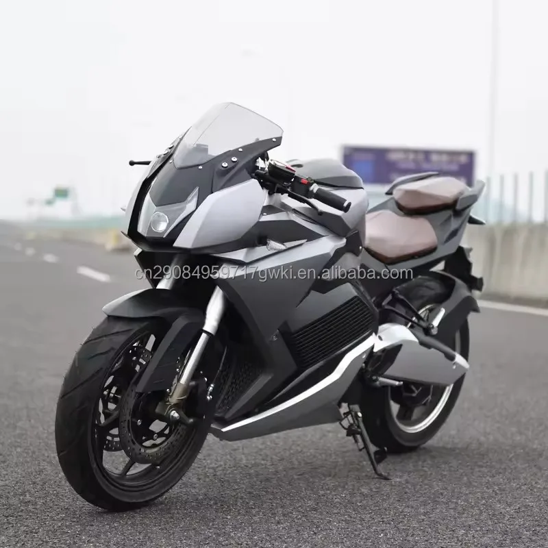 Motocicleta eléctrica de carreras para adultos, Motor de velocidad, diseño Popular, estilo moderno