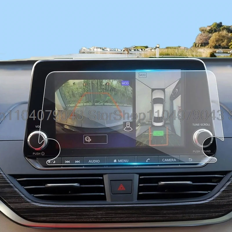 

Tempered Glass Screen Protector film For Nissan Sentra B18 MK4/ SR SV 2020 -2023 Car Navigation 8inch car interior Accessories