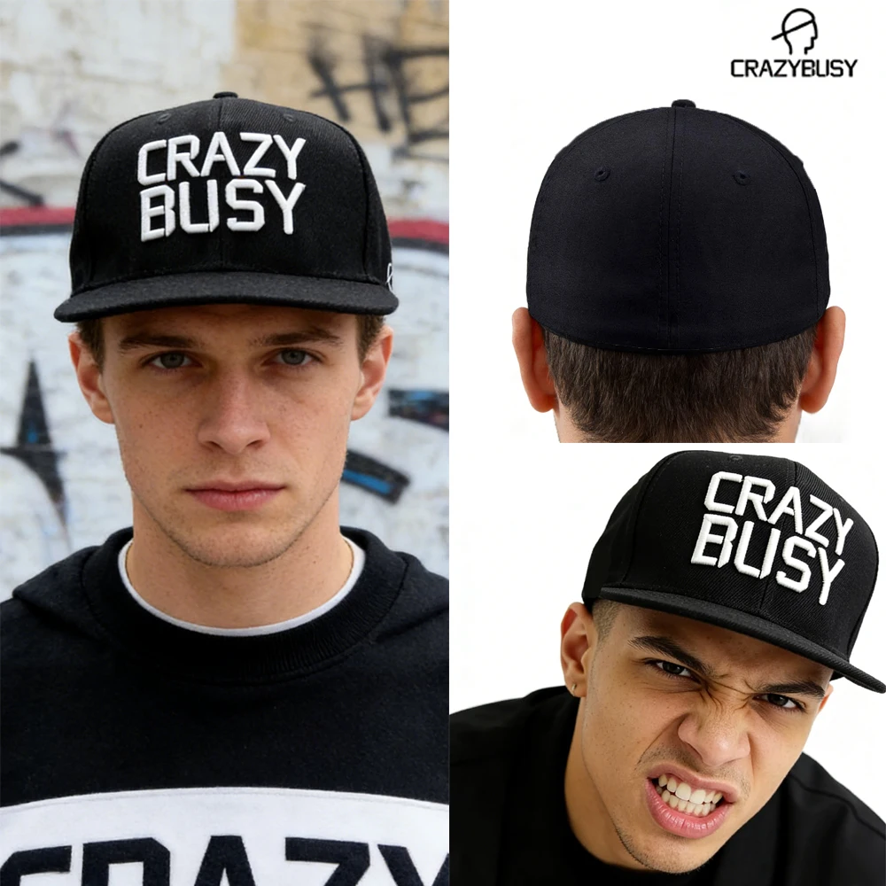 5 Size Choose Closed Back Fitted Caps Hats New Sizes Sun Trucker Men Bill Hip Hop Baseball Snapback Visor Brim Era